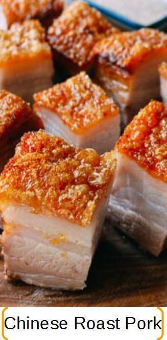 Crispy skin roast pork recipe